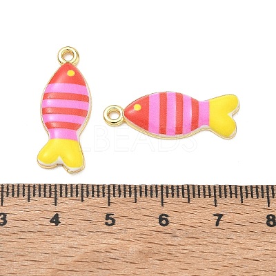 Printed Brass Pendants KK-CBA42CA-06G-07-1