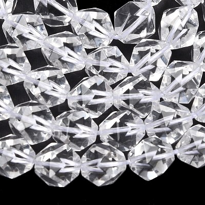 Synthetic Quartz Crystal Beads Strands G-Z119-A42-03-1