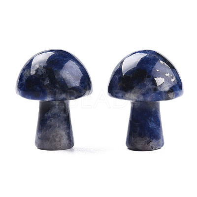 Natural Sodalite GuaSha Stone G-N0325-02V-1