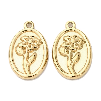 304 Stainless Steel Pendants STAS-I358-12G-10-1