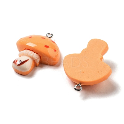 Resin Pendants RESI-Z031-01B-1