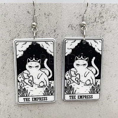 Cartoon Theme Acrylic Dangle Earrings FS-WG40F70-20-1