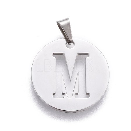 Non-Tarnish 201 Stainless Steel Pendants STAS-L221-33M-1