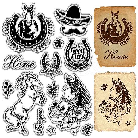 Custom PVC Plastic Clear Stamps DIY-WH0439-0379-1