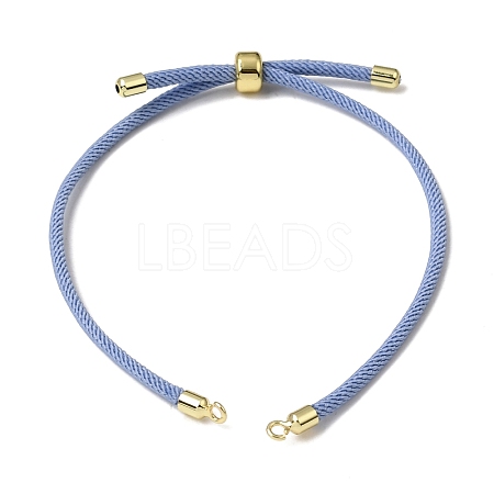 3MM Adjustable Round Nylon Braided Cord Bracelet Making FB-CBAA152-04G-30-1
