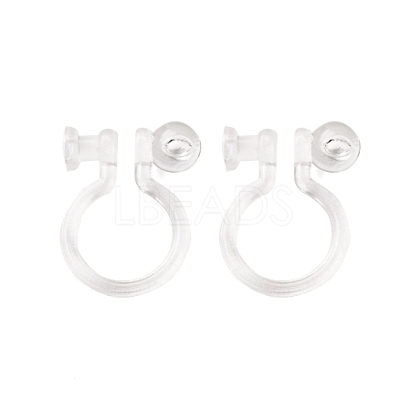 Silicone Clip-on Earring Findings FIND-K019-01B-1