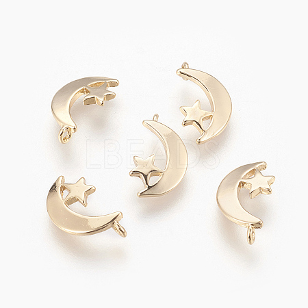 Brass Charms X-KK-T020-118G-1