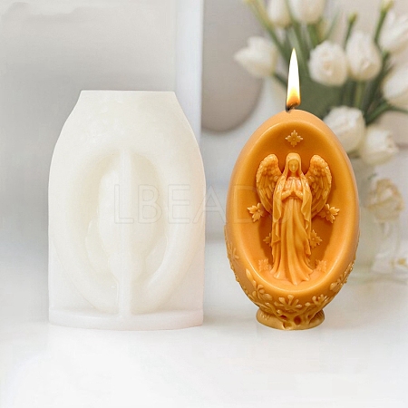 Easter Theme Saint DIY Silicone Candle Molds SIL-F014-03A-1