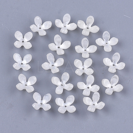 Cellulose Acetate(Resin) Bead Caps KK-S161-05A-1