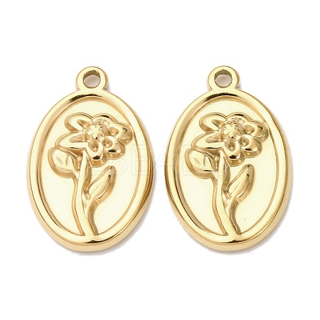 304 Stainless Steel Pendants STAS-I358-12G-10-1