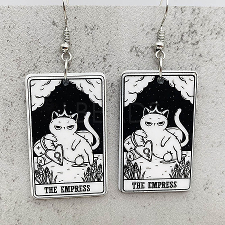 Cartoon Theme Acrylic Dangle Earrings FS-WG40F70-20-1