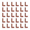 Opaque Acrylic European Beads OACR-TAC0019-006L-2