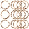 10Pcs Alloy Spring Gate Rings FIND-SP0001-38G-1