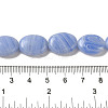 Synthetic Blue Lace Agate Beads Strands G-NH0017-F04-03-4