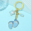 Alloy Enamel Keychain KEYC-YW00023-01-3