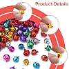 200Pcs 2 Styles Aluminum Bell Charms FIND-FS0003-80-2