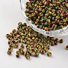 8/0 Opaque Colours Seep Glass Beads X-SEED-M007-39-1