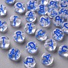 Transparent Clear Acrylic Beads MACR-N008-44G-1