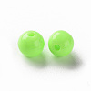 Opaque Acrylic Beads X-MACR-S370-C8mm-A30-2
