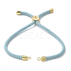 Cotton Cord Bracelet Making KK-F758-03T-G-1