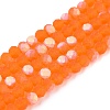 Transparent Glass Beads Strands EGLA-A044-T4mm-MB25-1