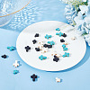 210Pcs 6 Styles Synthetic Turquoise Beads G-HY0001-52-4