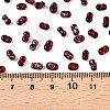 Picasso Spray Painted Glass Seed Beads SEED-T006-04-33-4