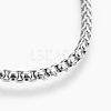 304 Stainless Steel Box Chain Bracelets BJEW-P239-01A-2