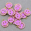 Alloy Enamel Pendants PALLOY-CJC0008-04C-1