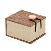 Rectangle Wooden Ring Boxes OBOX-N013-02-3
