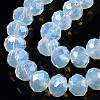 Electroplate Glass Beads Strands EGLA-A034-J2mm-A04-2