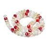 Glass Beads Strands EGLA-A034-M8mm-57-5