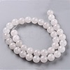 Natural White Jade Beads G-J390-C03-28-2