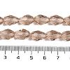 Transparent Glass Beads Strands EGLA-N013-T10mm-D23-4