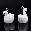 Flocky Resin Pendants RESI-N032-13-1