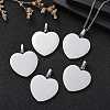Tarnish Resistant 304 Stainless Steel Mirror Polished Finish Stamping Blank Tag Pendants LS-STAS-P055-04P-7