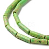 Synthetic Imperial Jasper Dyed Beads Strands G-D077-B01-07-4