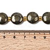 Natural Pyrite Beads Strands X-G-Z131-H01-01-5