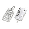 SHEGRACE Valentine's Day Brass Clear Cubic Zirconia Pendants XGRQ3K480-551P-2