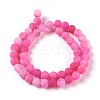 Natural Weathered Agate Beads Strands G-P414-A01-2