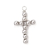 Brass Beaded Pendants PALLOY-JF04054-02-1