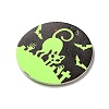 Halloween Imitation Leather Pendants FIND-K017-04C-02-2