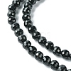 Natural Black Tourmaline Beads Strands G-F748-Y01-04-4