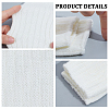 2 Pairs 2 Colors Acrylic Fibers Long Mesh Lace Gloves AJEW-CN0006-66-6