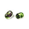 Picasso Spray Painted Glass Seed Beads SEED-T006-04-18-5
