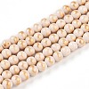 Natural Mashan Jade Beads Strands G-A255-A01-04I-4