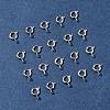 Brass Spring Ring Clasps KK-FS0001-50P-7
