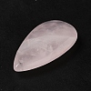 Natural Rose Quartz Pendants G-F731-04H-4