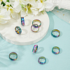 14Pcs 7 Styles Stainless Steel Grooved Finger Ring Settings STAS-SC0010-65RC-4