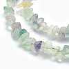 Natural Fluorite Beads Strands G-P406-28-2